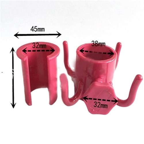 2pcs Beach Umbrella Hook Nail Four Legs Hooks Garden Umbrella Plastic Four Prongs Hanger Outdoor Camping Umbrella Accessories