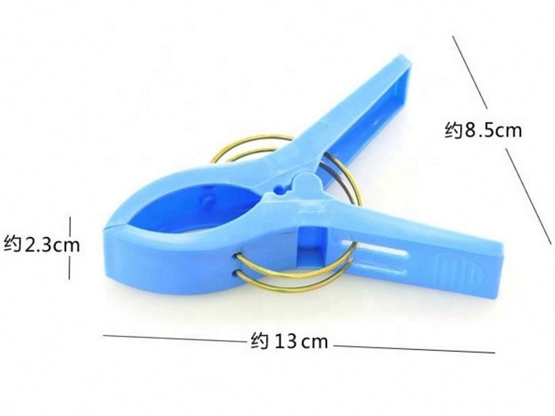 Plastic reinforced durable large wind clip strong clothespin