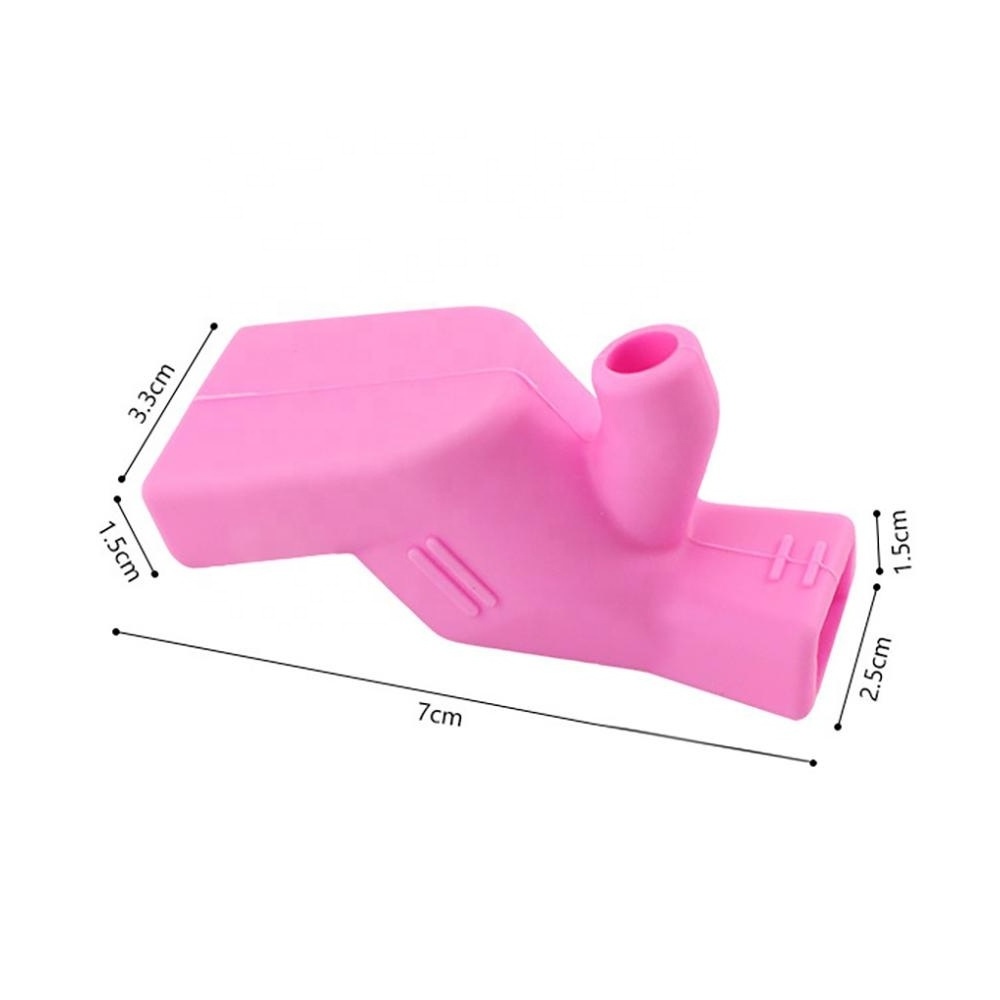 Silicone Bathroom Sink Faucet Extender For Baby Kids Children Hand Washing Kitchen Double Exit Two Shape Anti-slip Faucet Access