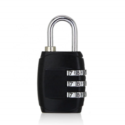 Mini Dial Digit Number Code Lock 3 Dial Travel Padlock Password Lock For Luggage Suitcase Baggage Toolbox Gym Locker Metal Code