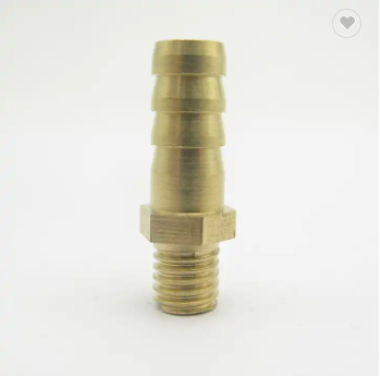 8mm Hose Barb x M8*1.25mm Male Metric Thread Brass Barbed Pipe Fitting Coupler Connector Adapter For Fuel Gas Water