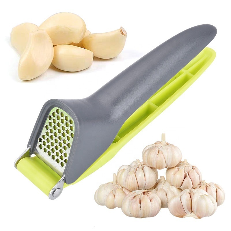 Garlic Press Mincer Chopper Slicer Hand Presser Grinder Ginger Crusher Kitchen Stainless Steel Hands Press Shredder