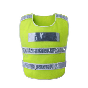 Reflective Vest High Visibility Safety Gear Outdoor Protector Tank Top Construction Driving Warning Cycling Running Vest