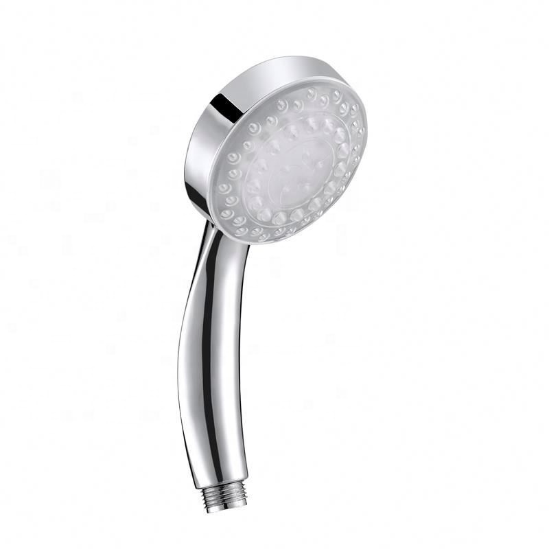 water power Colorful LED Shower Head Handheld Temperature Sensor Light Shower Head No Battery Bathroom Accessories