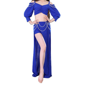 Beginner Oriental Dance Practice Dress Sexy Suit Long Dress