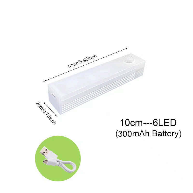 Wireless LED Night Light Motion Sensor Light Closet Night Lamp For Kitchen Bedroom Detector Light Cabinet Staircase Backlight