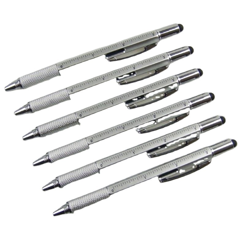 1pcs 7 color novel Multifunctional Screwdriver Ballpoint Pen Screen Metal Gift Tool School office stationery pen