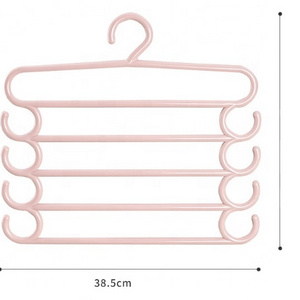 Pants Hangers Racks Closet Organizer  Clothing Racks Trouser Hangers Foldable Wardrobe Hanger Storage Organizer