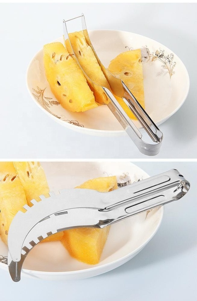 Melon Chopper Salad Cucumber slicers Multipurpose Stainless Steel Fruit Watermelon Cutter knife