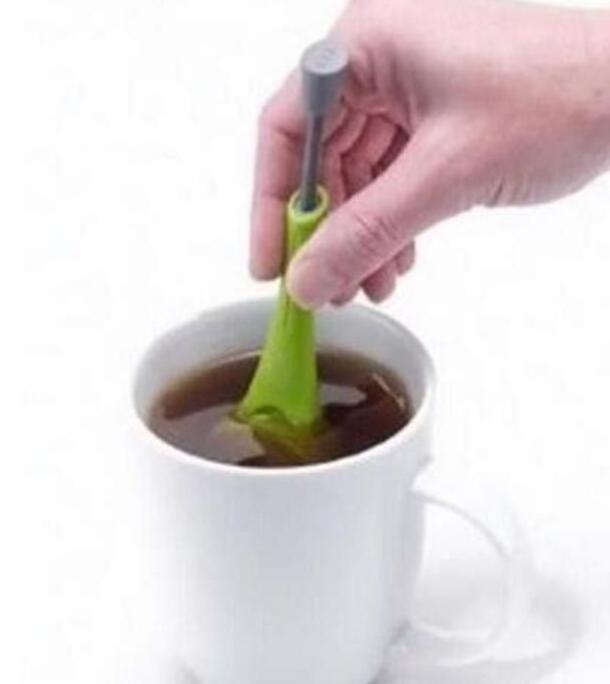 Tea Infuser Gadget Measure Coffee & Tea Swirl Steep Stir And Press Plastic Tea&Coffee Strainer Hot Healthy Food Grade Flavor Tot