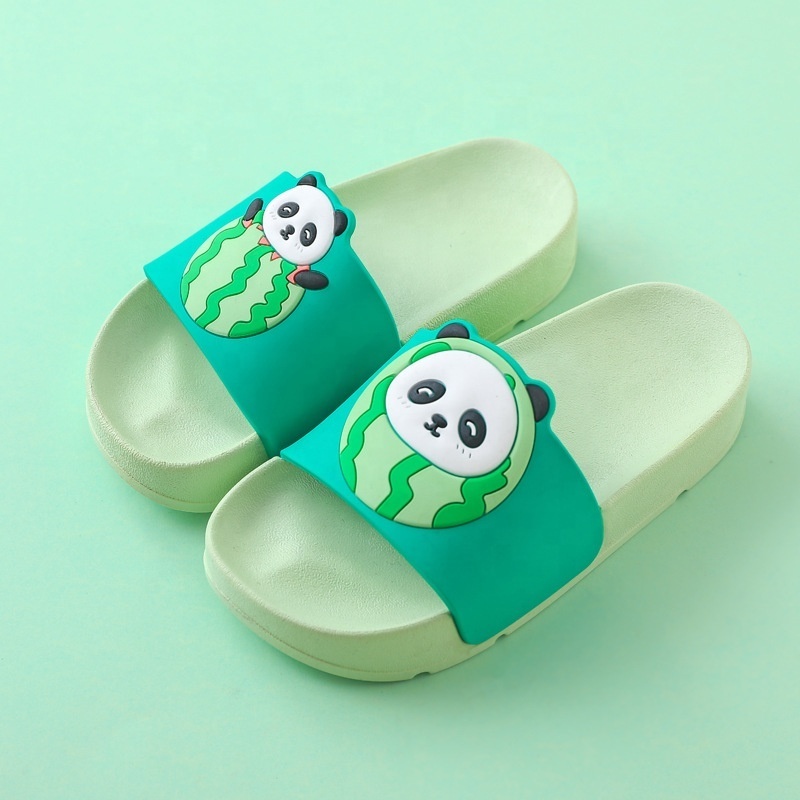 Children Cartoon Slippers Girls Summer Beach Sandals Kids Bathroom Flip Flops Toddler Boys Indoor Flip Flops Baby Home Shoes