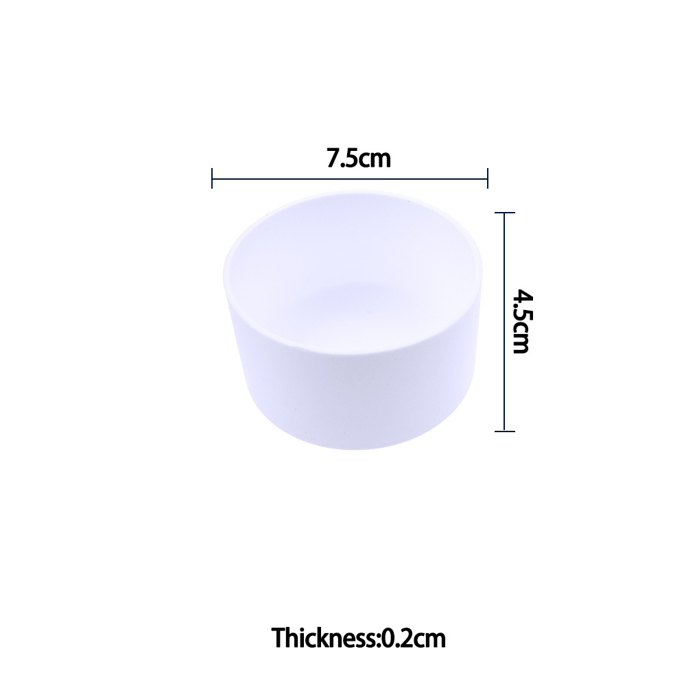 Soft Silicone Cup Bottom Sheath Protector Sleeve For Glass Water Tea Bottle Anti Damage Accessories