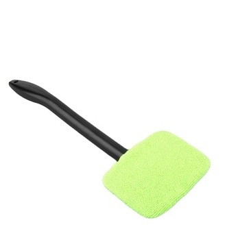 Plastic Windshield Cleaner Microfiber Auto Window Cleaner Long Handle Brushes Sponges Handy Washable Car Cleaning Tool