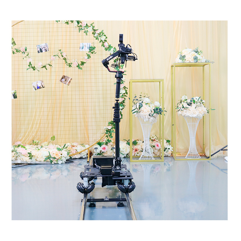 custom magazine wedding selfie station vogue spinning camera dslr photobooth trackstar photo booth kiosk