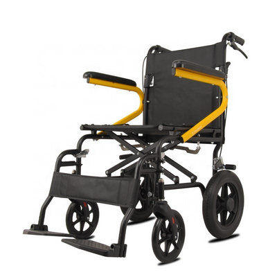 Hot Selling Folding Manual Wheelchair Lightweight Wheel Chair With Armrests MANUAL factory manufacturer