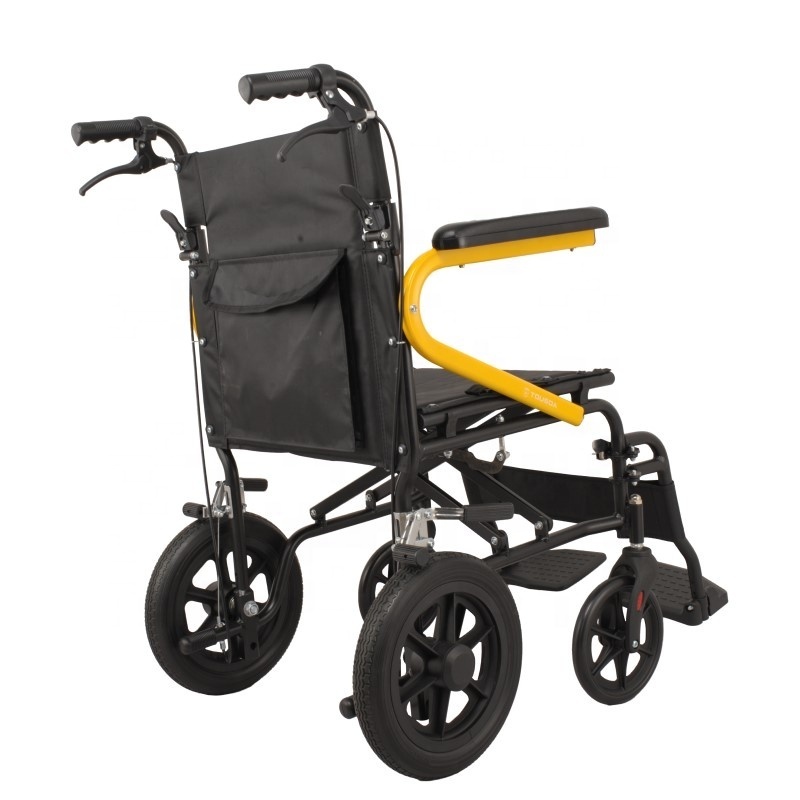 Hot Selling Folding Manual Wheelchair Lightweight Wheel Chair With Armrests MANUAL factory manufacturer