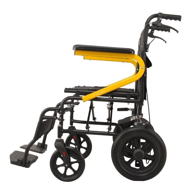 Hot Selling Folding Manual Wheelchair Lightweight Wheel Chair With Armrests MANUAL factory manufacturer