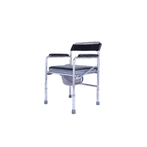 commode chair for adult senior elderly medical hospital portable toilet moving chairs folding steel detachable armrest legrest