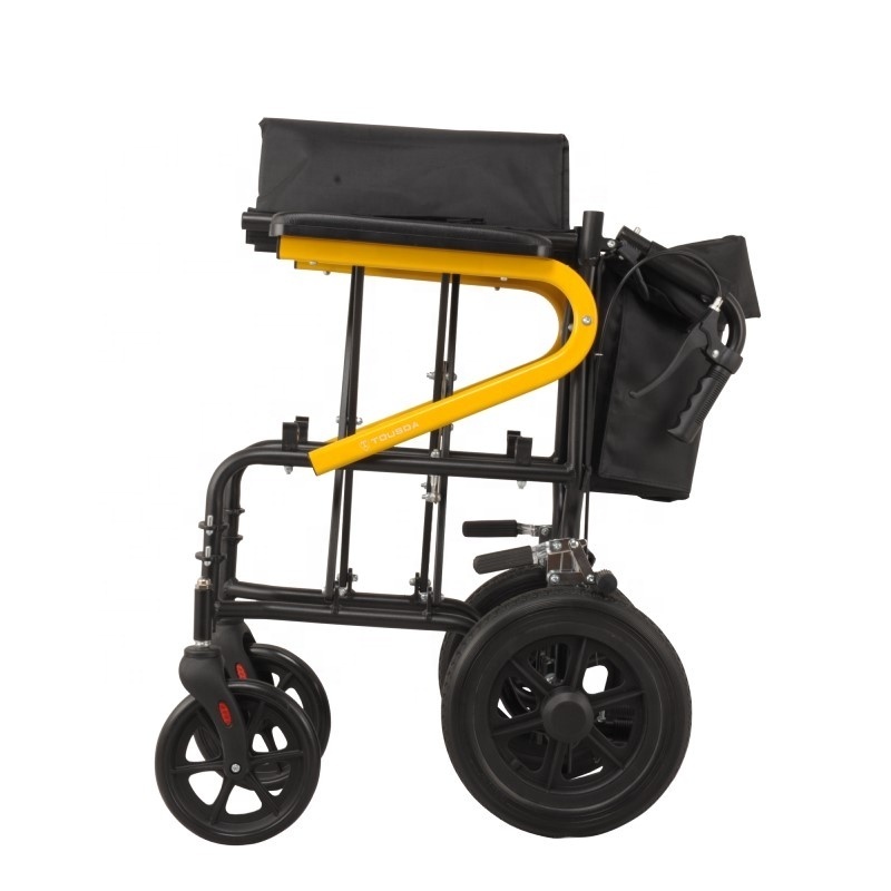 Hot Selling Folding Manual Wheelchair Lightweight Wheel Chair With Armrests MANUAL factory manufacturer