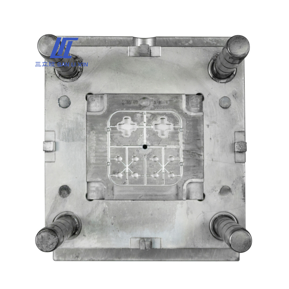 Custom Plastic Battery Terminal Injection Mold Foam Inlaid Injection Insert Molding Plastic Molds Parts