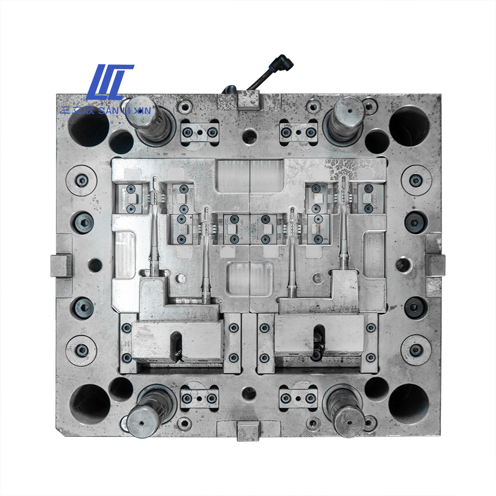 Custom Plastic Battery Terminal Injection Mold Foam Inlaid Injection Insert Molding Plastic Molds Parts