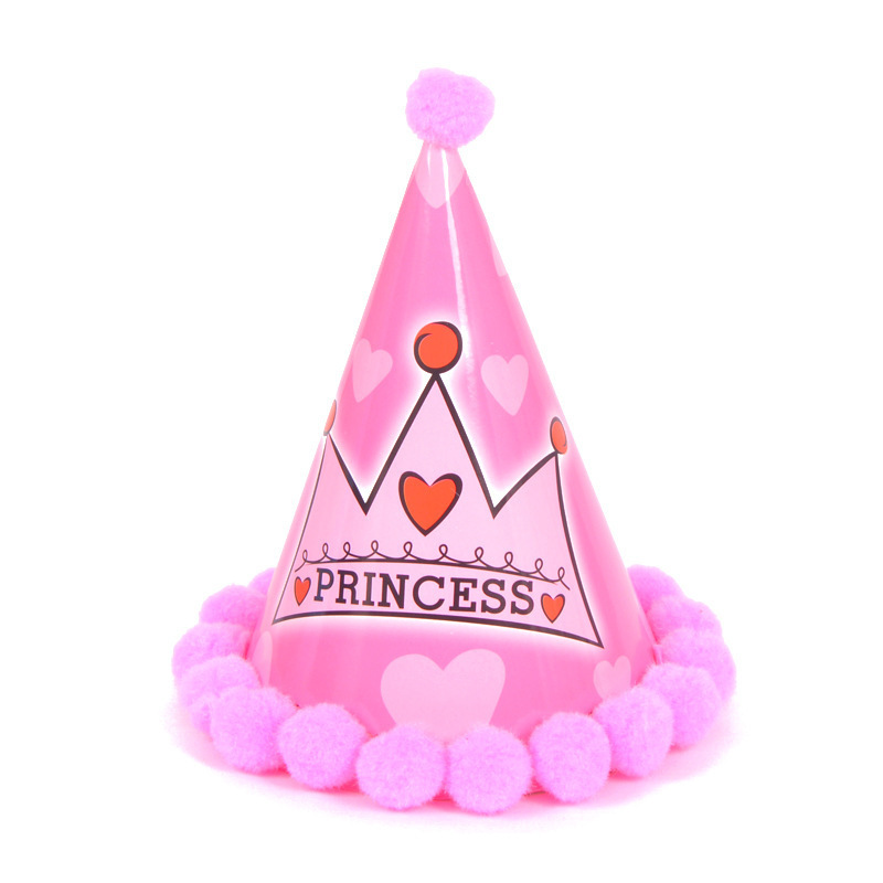 Inexpensive Children's Birthday Party Hat Environmentally Degradable Paper Card Party Streamer & Confetti