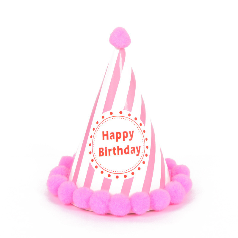 Inexpensive Children's Birthday Party Hat Environmentally Degradable Paper Card Party Streamer & Confetti