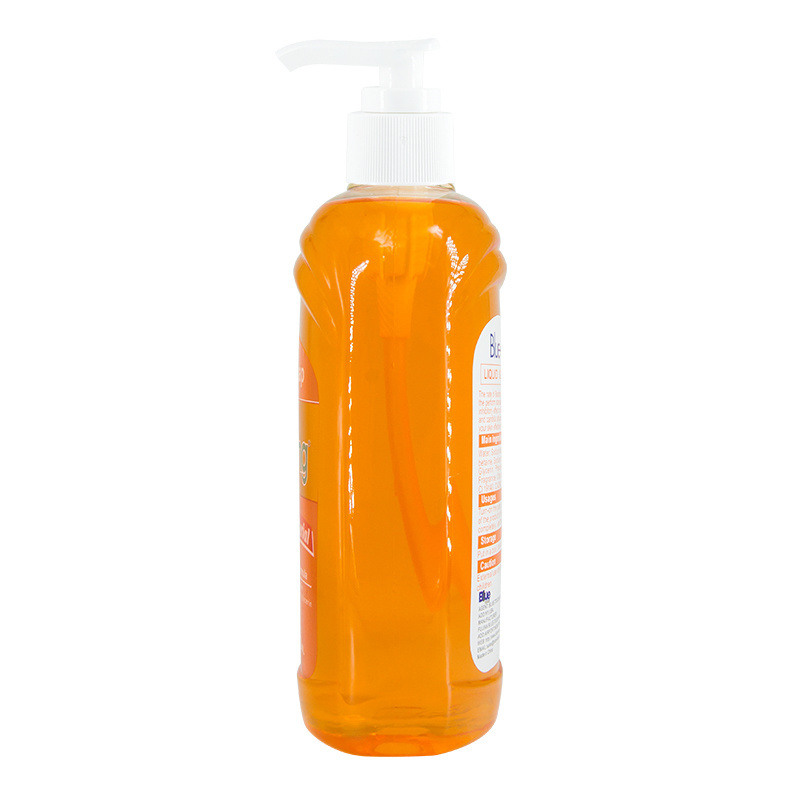 Hand wash liquid soap hand clean antibacterial orange fragrance