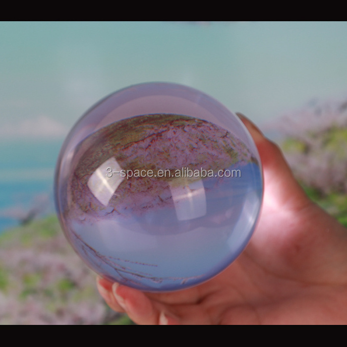 100mm Large Acrylic Sphere with stand pmma transparent solid globes different color