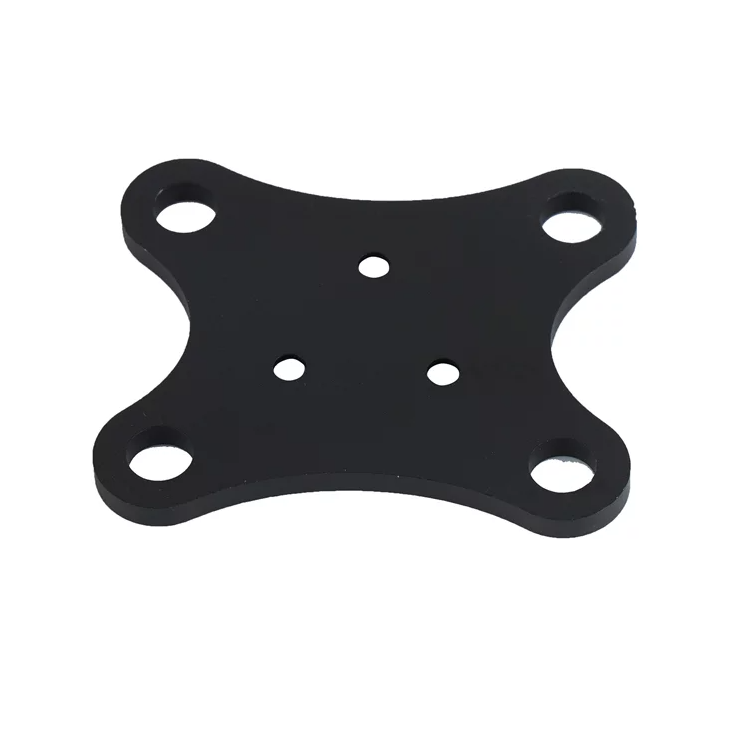 HDPE Delrin ABS Polycarbonate Plastic Parts Custom CNC Machined Black Components for Machine Prototypes and Pipes and Fittings