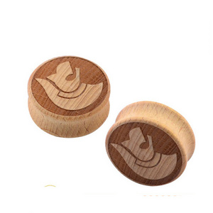 Plugs tunnel tragus piercing body jewelry,ear piercing stretcher,wood expander