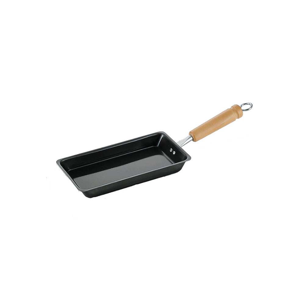 Summit Cast Iron Square Grill Fried Egg Cooker Pan