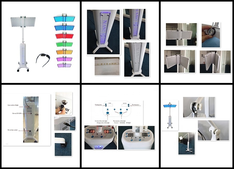 BIO-Light Therapy Lamp Chromotherapy  Skin Rejuvenation Light Facial PDT LED Light Therapy Beauty Machine