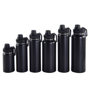 18Oz 22Oz 25Oz 40Oz Stainless Steel Travel Sports Water Bottle Large Capacity Double Wall Vacuum Insulated Tumbler