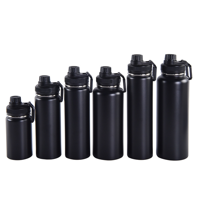 18Oz 22Oz 25Oz 40Oz Stainless Steel Travel Sports Water Bottle Large Capacity Double Wall Vacuum Insulated Tumbler