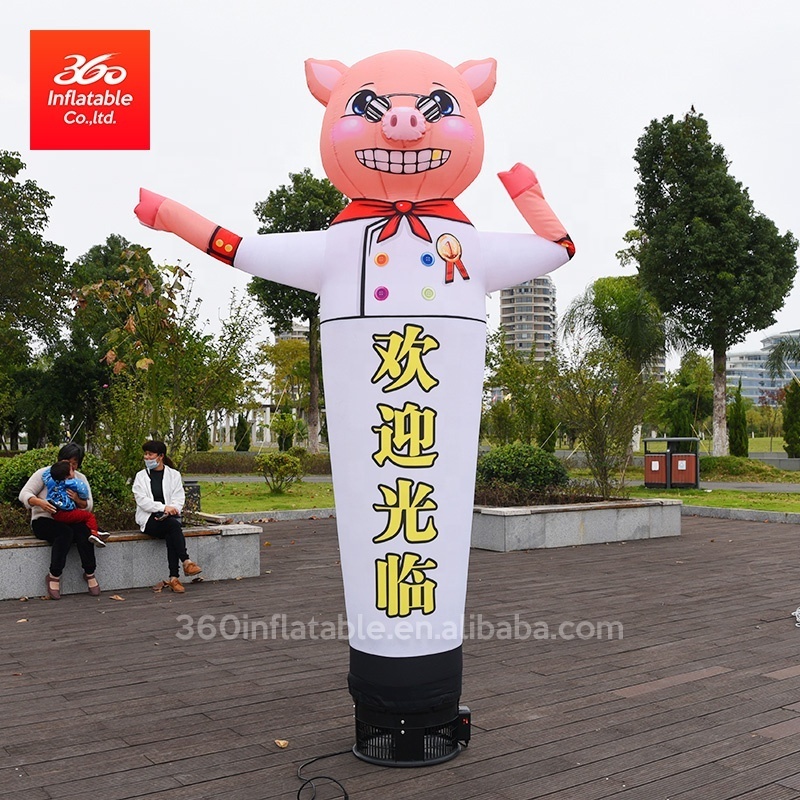 Outdoor big advertising inflatable custom air dancers,inflatable custom waving sky dancer for sale