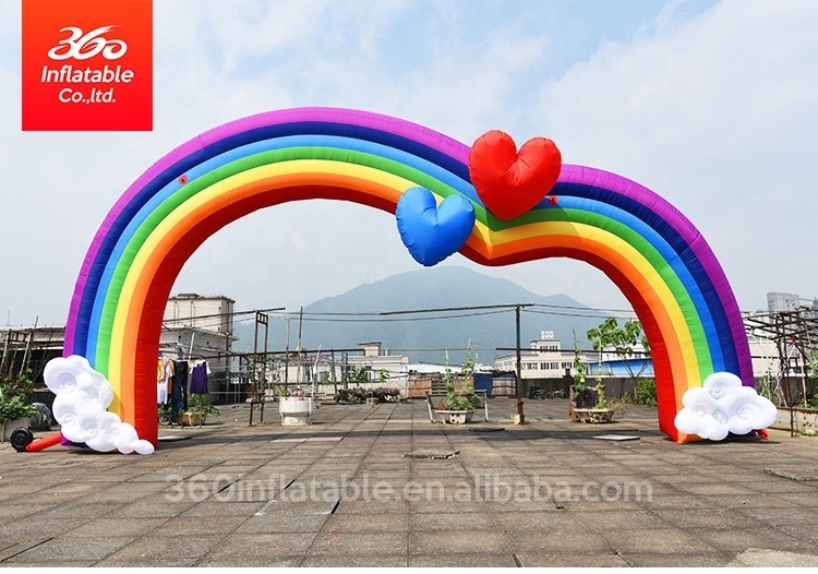 inflatable rainbow arch ,inflatable birthday arch ,inflatable wedding arch