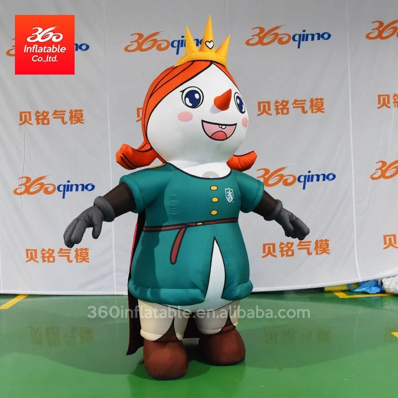 2019 New Design Customized Character advertising Inflatable Costume mascot model fashion sexy girl for promotional Party/Events