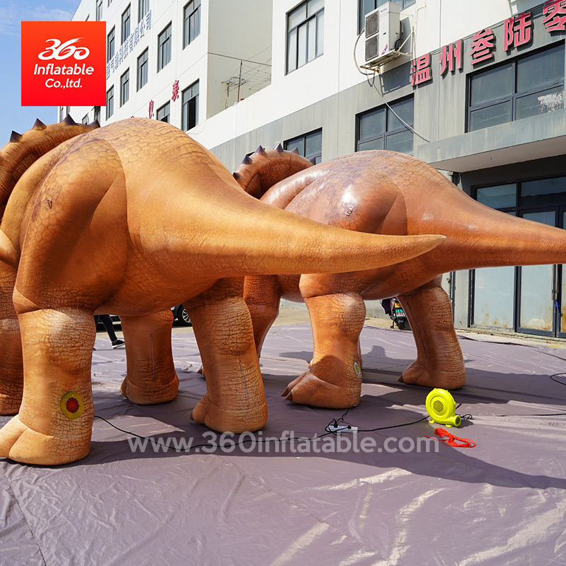 Outdoor Custom design Giant advertising cartoon animal mascot inflatable giant dinosaur inflatables for events