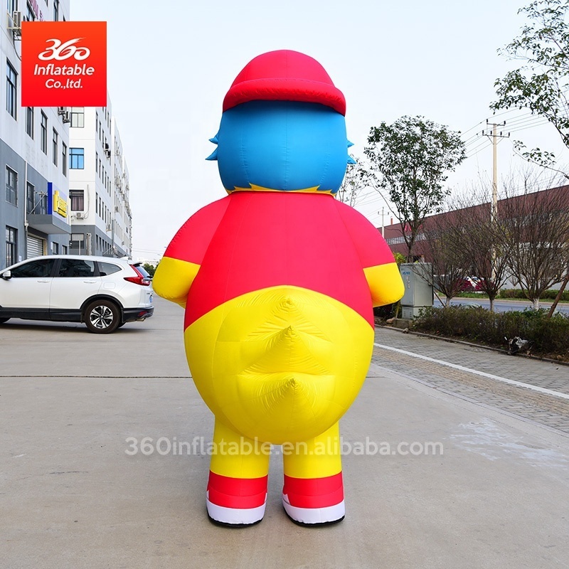 inflatable  for advertising outdoor Walking clown duck inflatable character walking costume custom inflatable suit