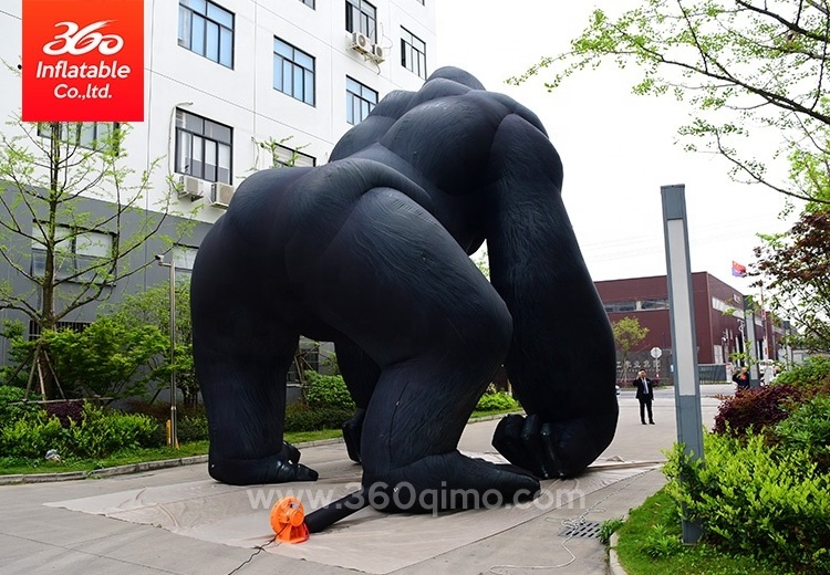 for decoration Inflatable toy plant inflatable statue Custom giant advertising Inflatable a big The gorilla Model