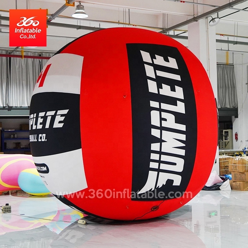 Giant Advertising 4m Inflatable Volleyball Inflatables Ball Balloons Custom Oxford Inflatable Balloon