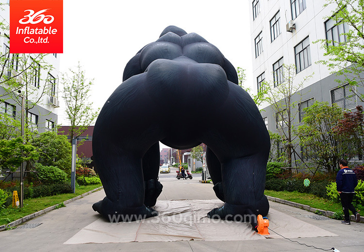 for decoration Inflatable toy plant inflatable statue Custom giant advertising Inflatable a big The gorilla Model