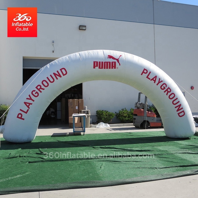 inflatable arch bicycle inflatable finish line arch inflatable race archway Custom printed logo