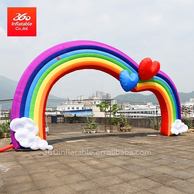 inflatable rainbow arch ,inflatable birthday arch ,inflatable wedding arch