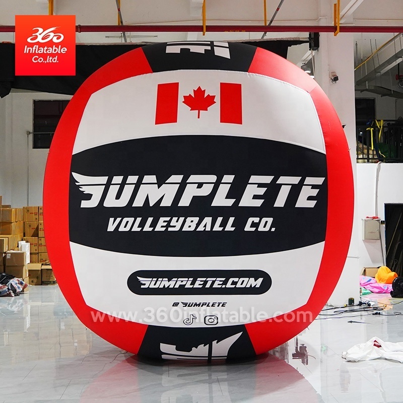 Giant Advertising 4m Inflatable Volleyball Inflatables Ball Balloons Custom Oxford Inflatable Balloon