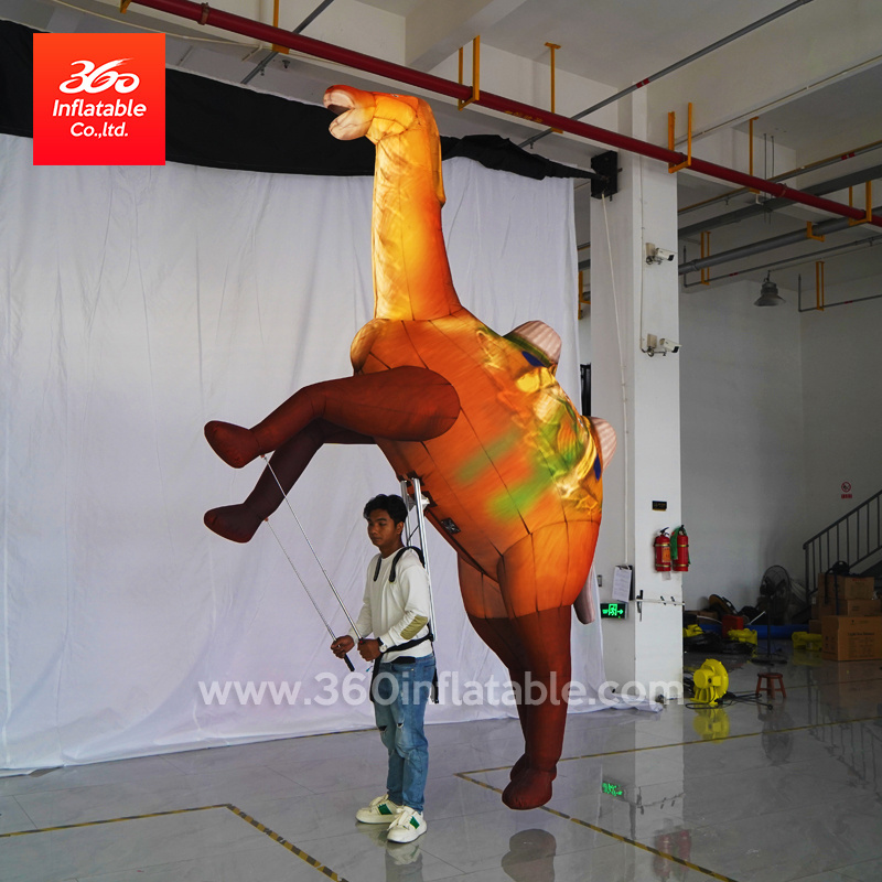 Custom design advertising Inflatable  inflatable walking moving inflatable animal camel mascot