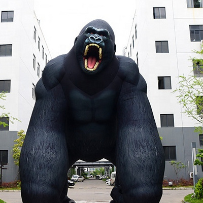 for decoration Inflatable toy plant inflatable statue Custom giant advertising Inflatable a big The gorilla Model