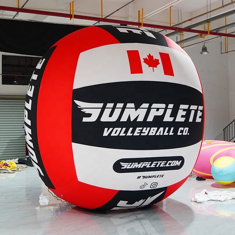 Giant Advertising 4m Inflatable Volleyball Inflatables Ball Balloons Custom Oxford Inflatable Balloon