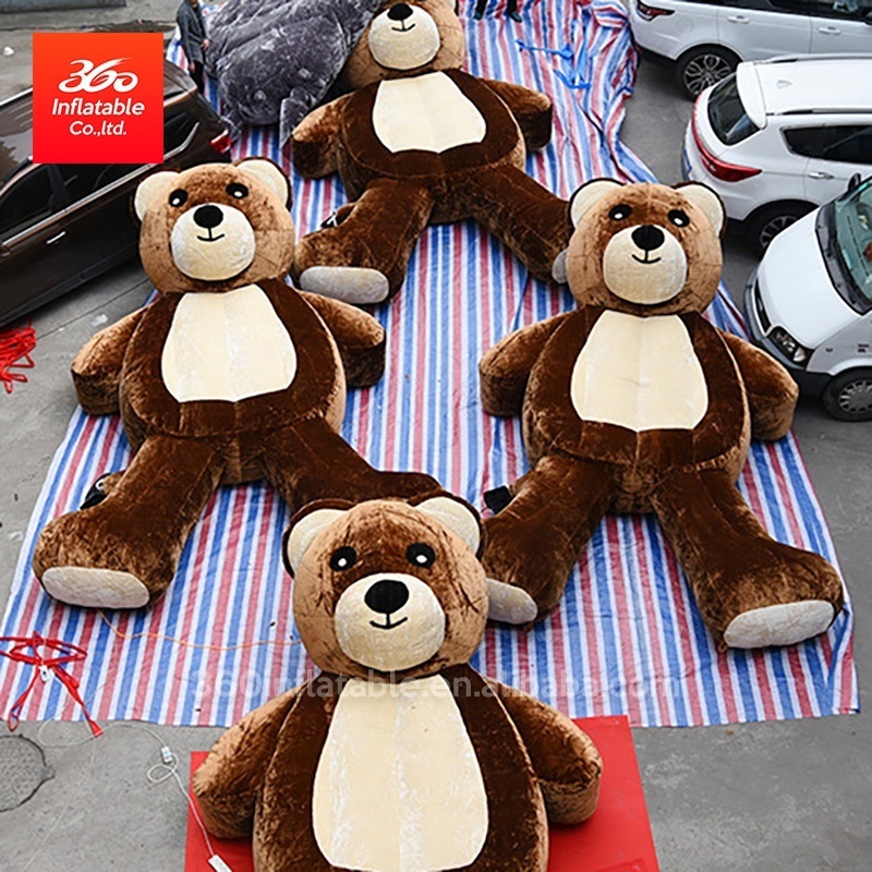 3M Giant Inflatable animal mascot Teddy Bear, Customized PlushTeddy Bear Inflatable For decoration